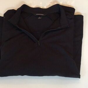 Mercies - Mettle Men's Black Quarter-Zip Sweater